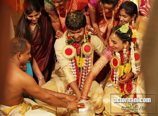 Hero Nani Anjana Marriage Pics