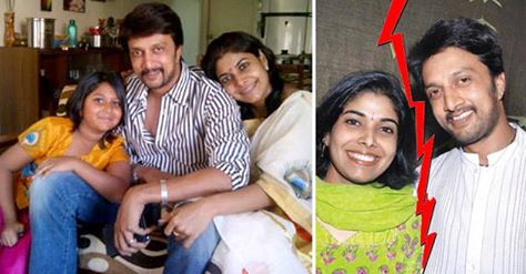 Actor Sudeep And Priya Divorce Photos