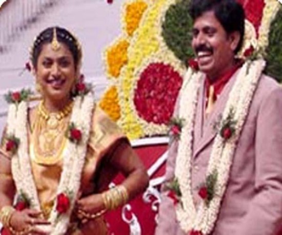 Roja And R K Selvamani Wedding Photos