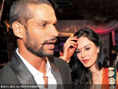 Shikhar Dhawan And  Ayesha Mukherjee�s Wedding
