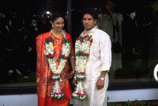 Sachin Tendulkar And Anjali Mehta Wedding Pics