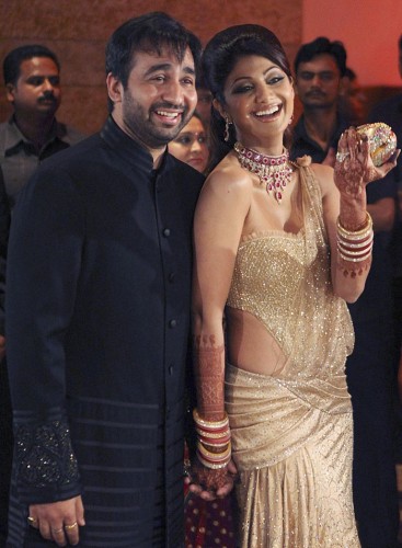 Raj Kundra And Shilpa Shetty Wedding Photos