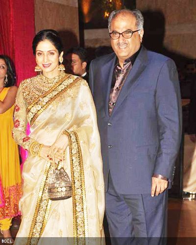 Actress Sridevi And Boney Kapoor Marriage Pictures