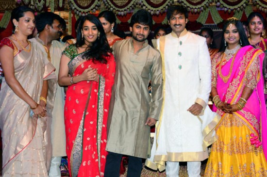 Gopichand And Reshma Marriage Photos