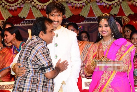 Gopichand And Reshma Marriage Photos