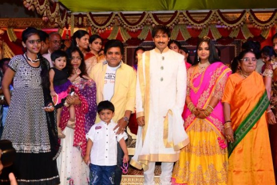 Gopichand And Reshma Marriage Photos