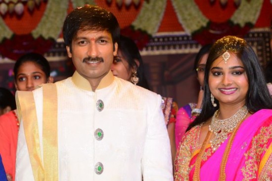 Gopichand And Reshma Marriage Photos