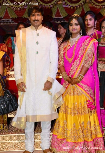 Gopichand And Reshma Marriage Photos