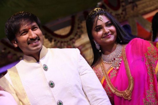 Gopichand And Reshma Marriage Photos