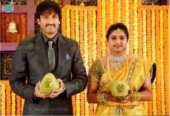 Gopichand And Reshma Marriage Photos