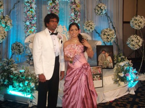 Lasith Malinga Tanya Perera Wedding