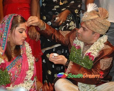 Aarthi Agarwal And Ujwal Kumar Marriage Photos