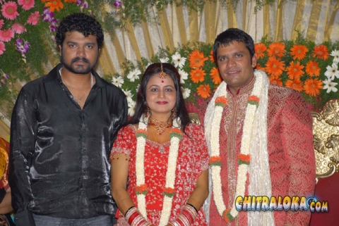 Niranjan And Abhinaya Marriage Photos