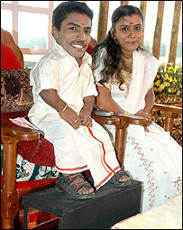 Ajai Kumar And Gayatri Marriage Photos