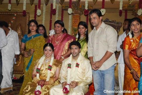 Aarthi And Jayam Ravi Marriage Photos