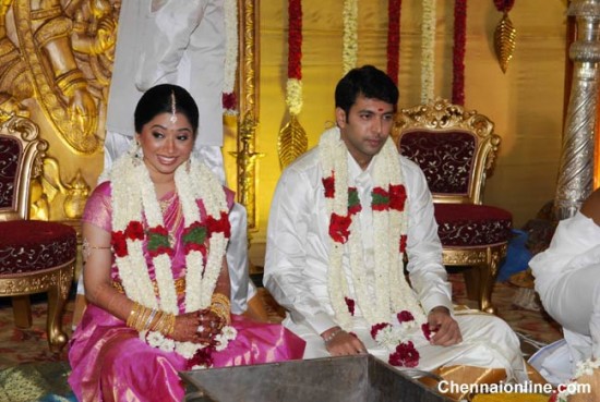 Aarthi And Jayam Ravi Marriage Photos