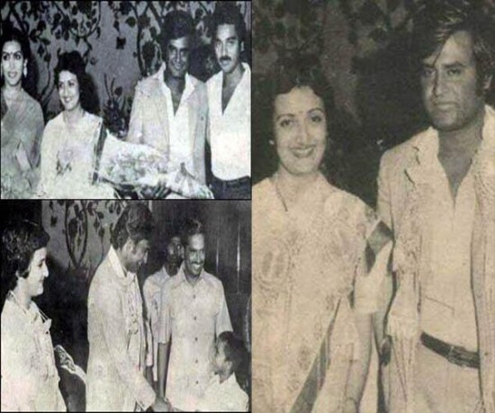 Latha Rangachari And Actor Rajinikanth Wedding Pictures