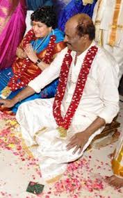 Latha Rangachari And Actor Rajinikanth Wedding Pictures
