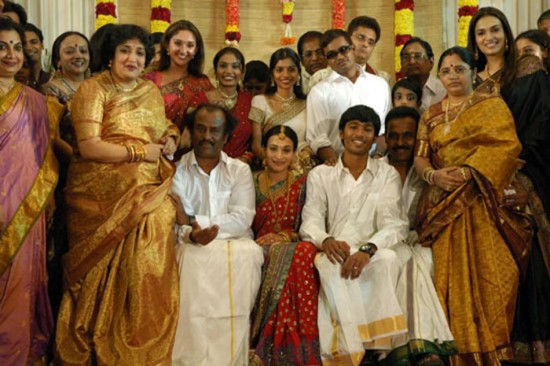Actor Rajinikanth And Latha Rangachari Marriage Photos