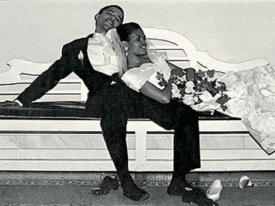 Barack Obama And Michelle Obama Marriage Photos