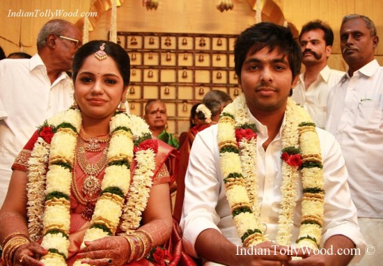 Singer GV Prakash Kumar And N Saindhavi Wedding Photos