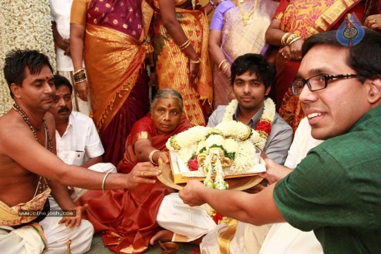 Singer GV Prakash Kumar And N Saindhavi Wedding Photos