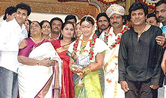 Actress Rakshita And Prem Marriage Photos