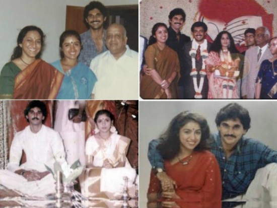 Suresh Chandra Menon And Actress Revathi Wedding Photos