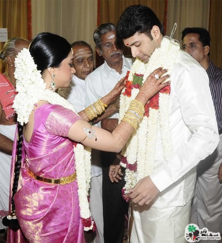 Tamil Actor Jayam Ravi And Aarthi Marriage Photos