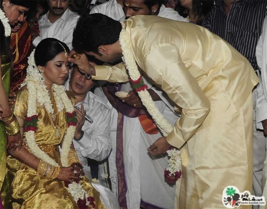 Aarthi And Tamil Actor Jayam Ravi Wedding Photos