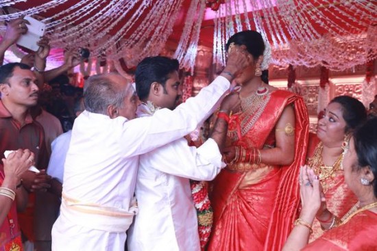 Amala Paul And Director Al Vijay Wedding Photos
