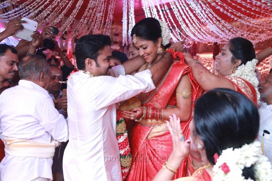 Amala Paul And Director Al Vijay Wedding Photos