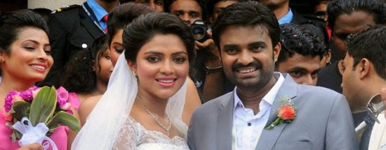 Amala Paul And Director Al Vijay Wedding Photos