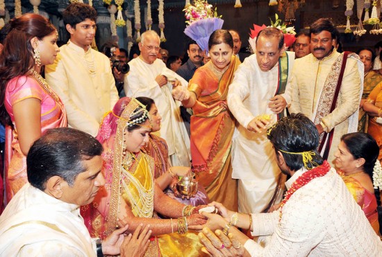 Actor Ram Charan And Upasana Marriage Photos
