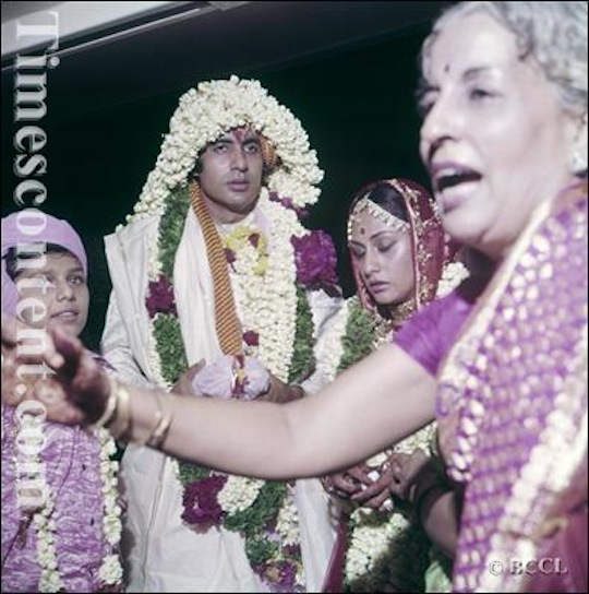 Amitabh Bachan And Jaya Bhaduri Marriage Photos