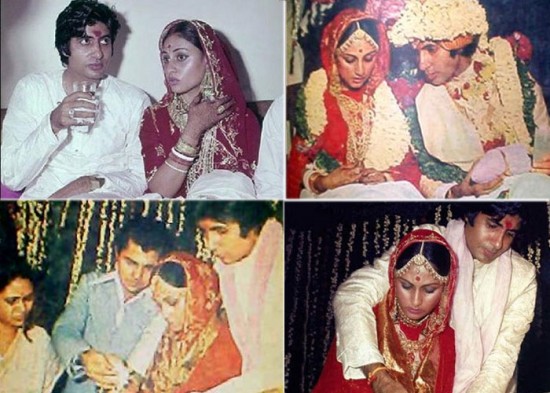 Jaya Bhaduri And Amitabh Bachan Wedding Pictures