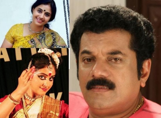 Methil Devika And Actor Mukesh Second Marriage Photos