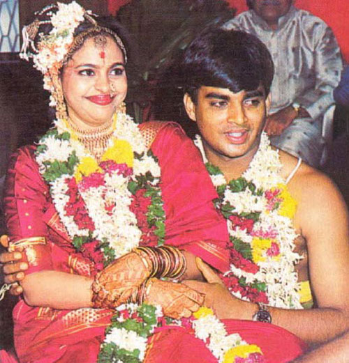 R. Madhavan And Sarita Birje Marriage Photos