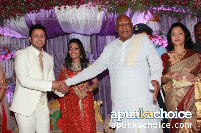 Actor Raja And Amrita Vincent Marriage Photos