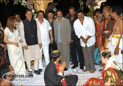 Actor Sudheer Babu And Priyadarsini Marriage Photos