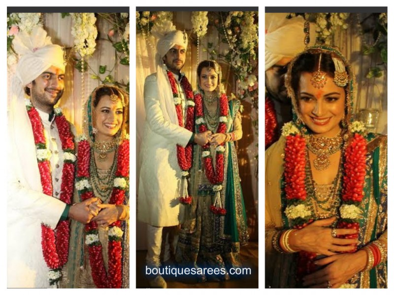 Actress Diya Mirza And Sahil Sangha Marriage Photos