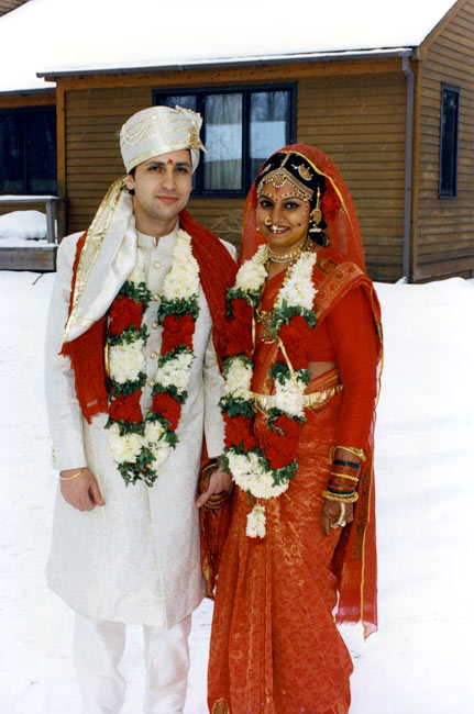 Actress Madhavi And Ralph Sharma Wedding Photos