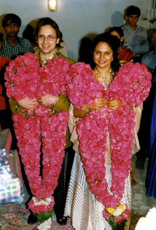 Actress Madhavi And Ralph Sharma Marriage Photos