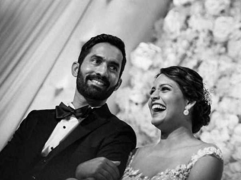 Cricketer Dinesh Karthik And  Dipika Pallikal  Marriage Photos