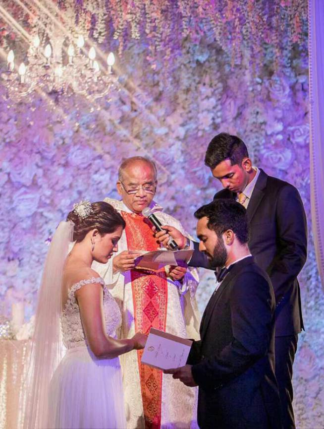 Cricketer Dinesh Karthik And  Dipika Pallikal  Marriage Photos