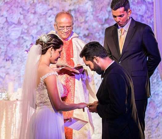 Cricketer Dinesh Karthik And  Dipika Pallikal  Marriage Photos