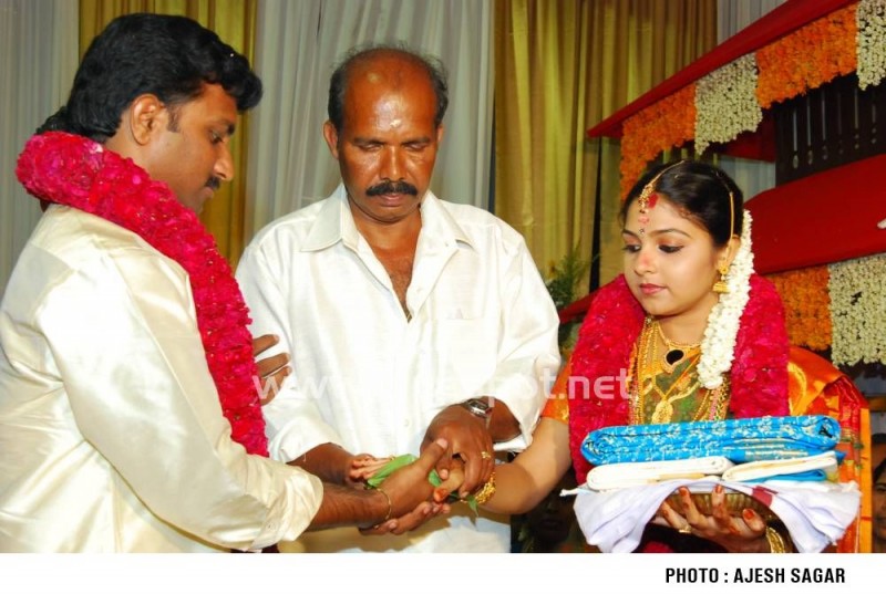 Actor Ambili Devi And Loval Wedding Photos