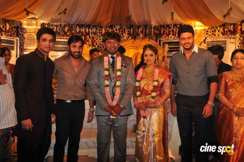 Amarnath And Actor Nikhil Sister Sonali Marriage Photos