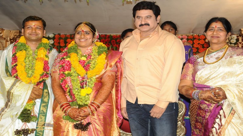 Actress Kavitha Daughter Sravanthi And Chetan Wedding Photos