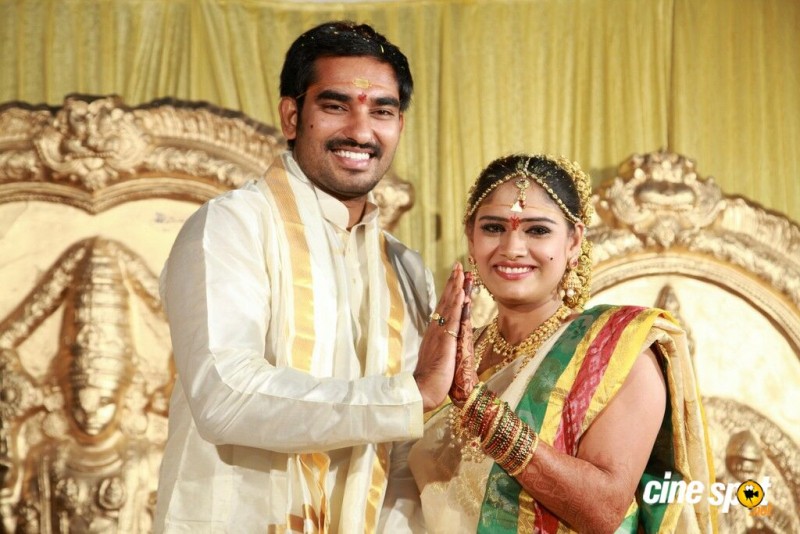 Anjali And Actor Santosh Pavan Marriage Photos